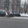 Легковушки столкнулись на пешеходном переходе в Кемерове